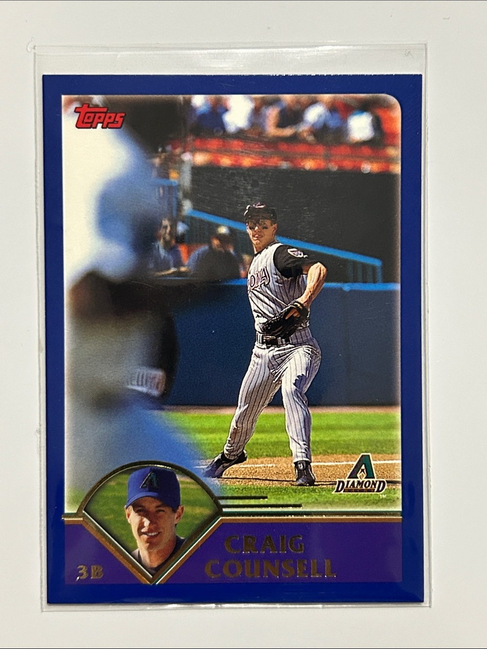 2002 Topps Craig Counsell base set card #189